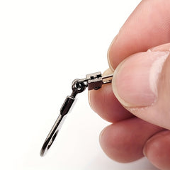 4pcs Metal Zipper Silder For Jacket Bag Purse Pockets Repair Kits