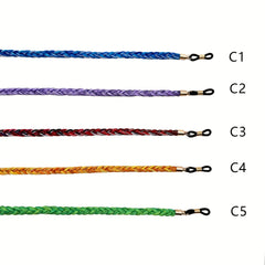 Boho Chevron Glasses Strap Braided Retainer Cord