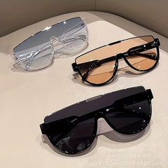 Y2K Polarized Sunglasses for Women Men UV400 Shield Sun Shades