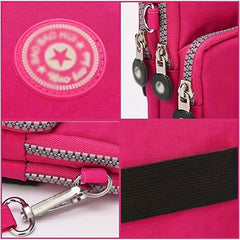 Mini Nylon Crossbody Bag Women's Pocket Phone Purse 7 1 3 9 Inch