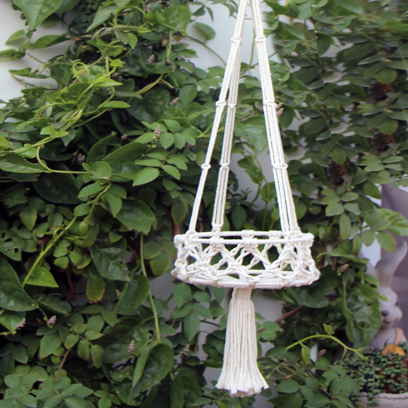 Macrame Plant Hanger Hanging Planter Basket Decorative Flower Pots Holder Stand
