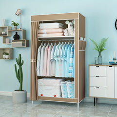Large Storage Wardrobe Clothes Storage Closet Durable Storage Rack