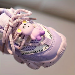 Chunky Shoes With Toy Bear for Girls
