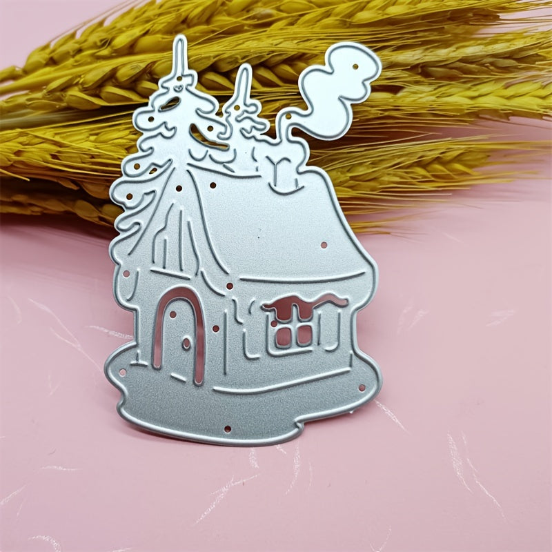 Metal Cutting Dies Stencils for DIY Scrapbooking Christmas House Cards Making