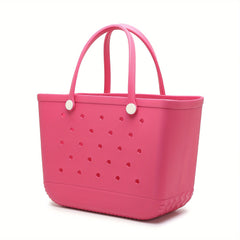 Large Capacity Beach Handbag Rubber Waterproof Storage Bag