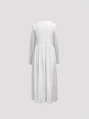 Women's Eyelet Embroidery Maxi Dress