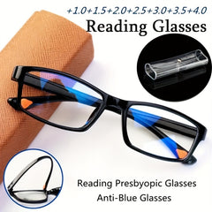 Anti Light Glasses Presbyopia Eyeglasses Men Ultralight Anti Fatigue