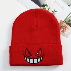 Ghost Knitted Hat Adult Windproof Warm Pullover Hat