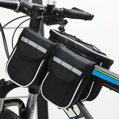 Waterproof Saddle Bag With Reflective Strips