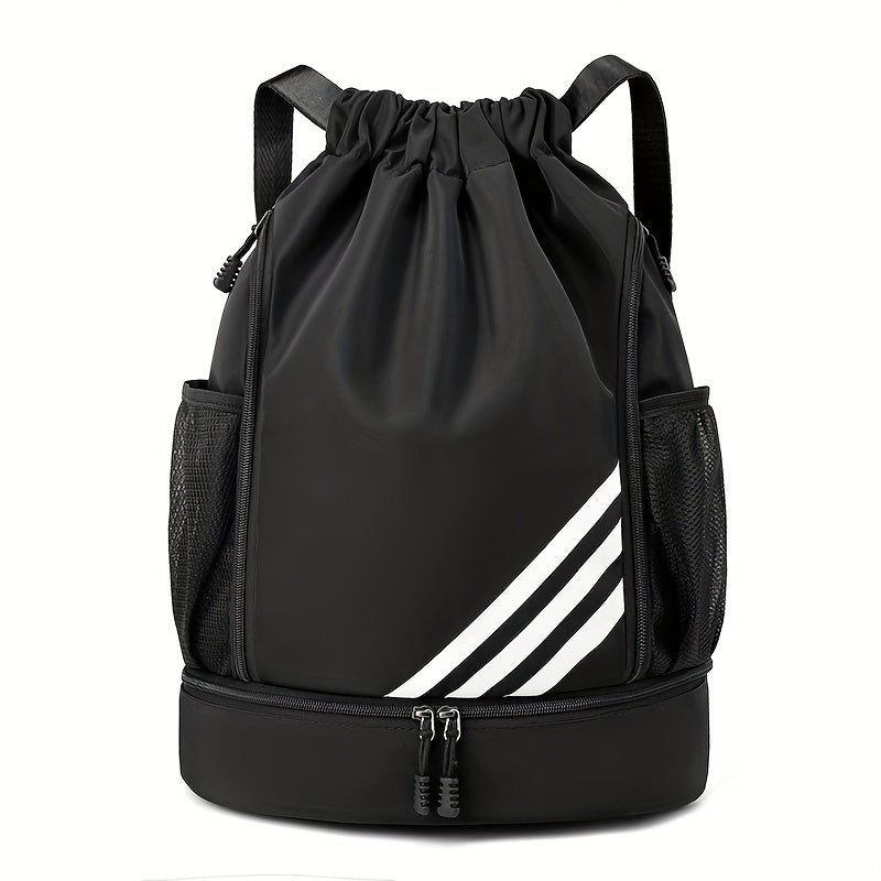 Large Capacity Drawstring Backpack for Sports