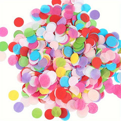 Colorful Round Confetti Pack - Wedding Birthday Christmas Party Decorations