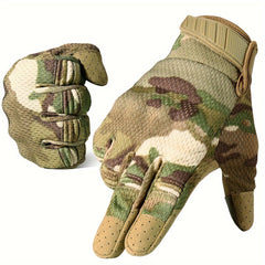 Touch Screen Full Finger Gloves for Outdoor Activities