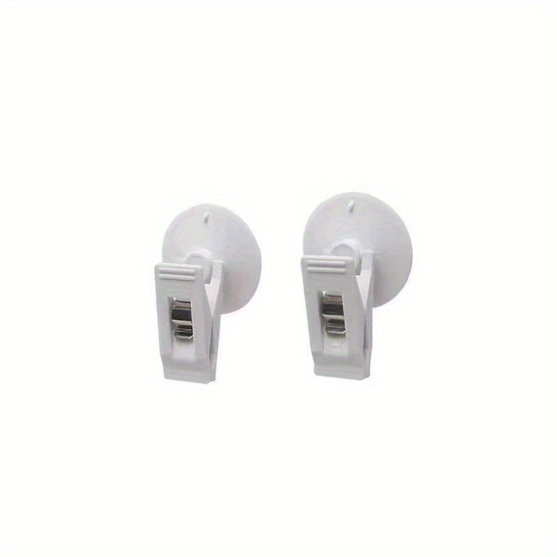 2pcs Suction Cup Clips Advertising Pop Card Holder Curtain Clamp