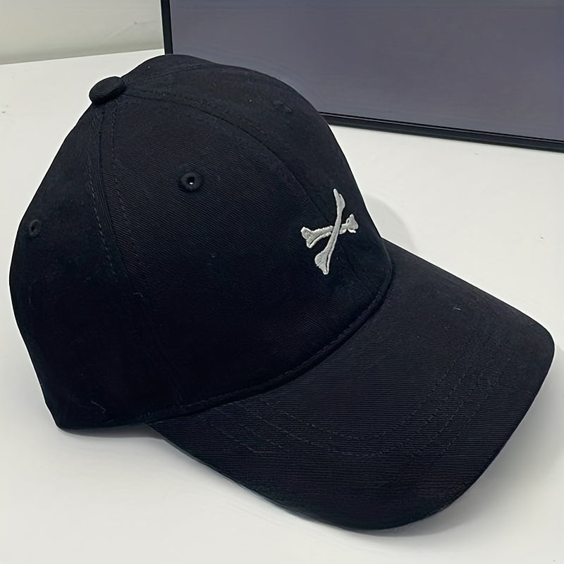 Bone Fork Embroidery Baseball Cap