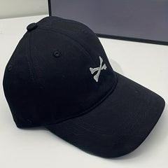 Bone Fork Embroidery Baseball Cap