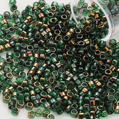 Vintage Gradient Glass Beads 1100pcs Smooth & Matte DIY Jewelry Wear-Resistant