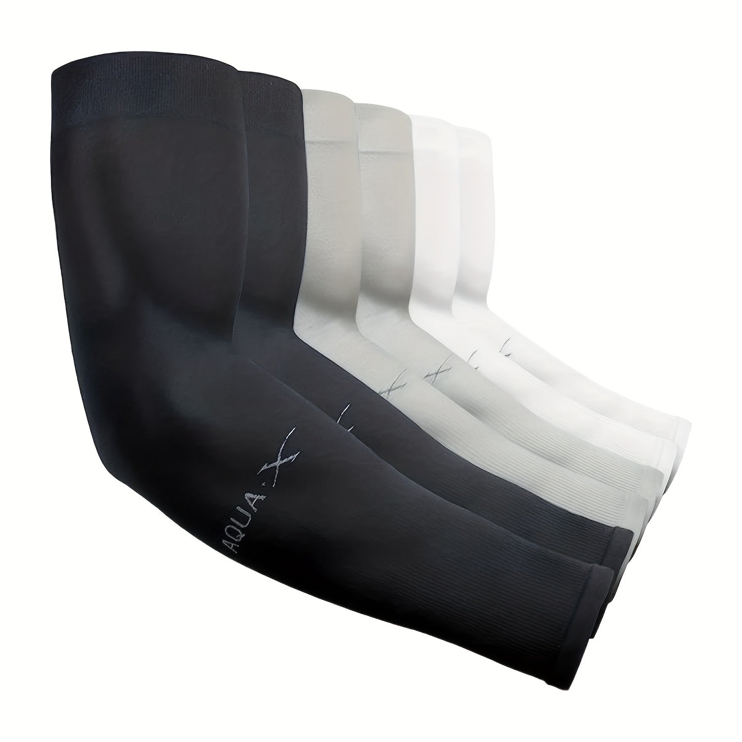 6 Pairs Sun Protection Cooling Arm Sleeves For Men And Women