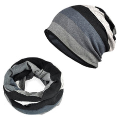 Women Beanies Headwear Knitted Hat Scarf Winter Warm Caps Man Unisex Beanie Hats