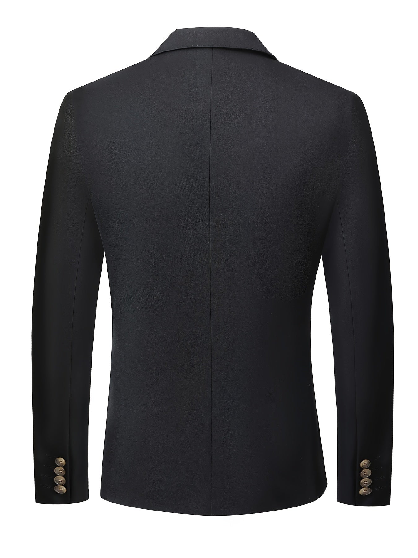 Men's V-neck Double Breasted Suit Top