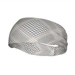 Signature Check Plaid Headband, Breathable & Comfy Fit for Sport & Casual Wear