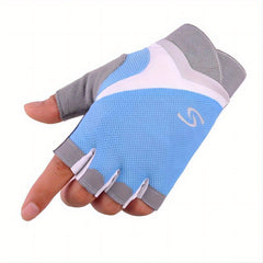 Men's Fitness Gym Gloves Non Slip Silicone Breathable