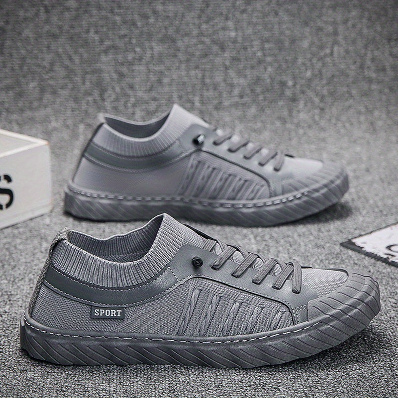 Men's Lightweight Knit Casual Shoes for Traveling and Hiking