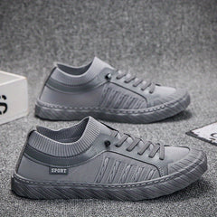 Men's Lightweight Knit Casual Shoes for Traveling and Hiking