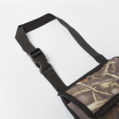 Camouflage Car Seat Back Sling Rack Organizer for Weapons Storage