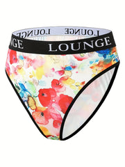 Sexy Briefs Women's Floral Print Underwear