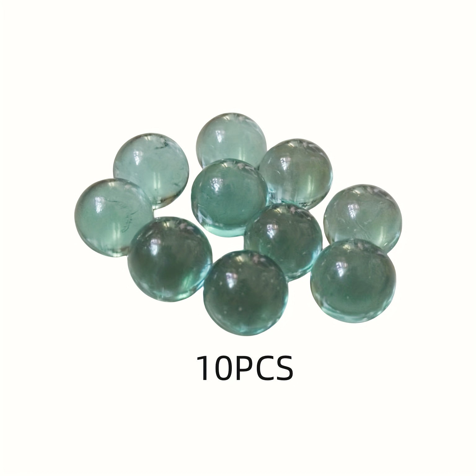 Colorful Glass Marbles Fish Tank Decoration 10pcs