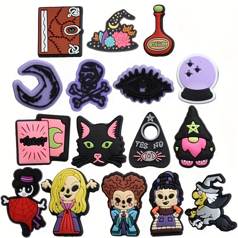 Halloween Shoe Charms For Crocs Skull Horror Nightmare Before Christmas Gift
