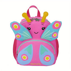 Kids 3D Butterfly Backpack Anti-lost Small School Bag