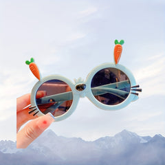 Girl's Radish Rabbit Sunglasses UV Sunshade Baby Sunglasses