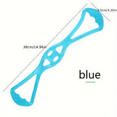 Rubber 8 Shaped Elastic Resistance Rope Fitness Stretching Tensioner