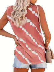 Sleeveless Tank Top For Spring & Summer