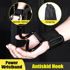 Wrist Hooks for Squats Weight Lifting Pull ups - 2pcs