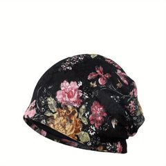 Unisex Lace Baggy Slouchy Beanie Chemo Cap For Cancer Patients