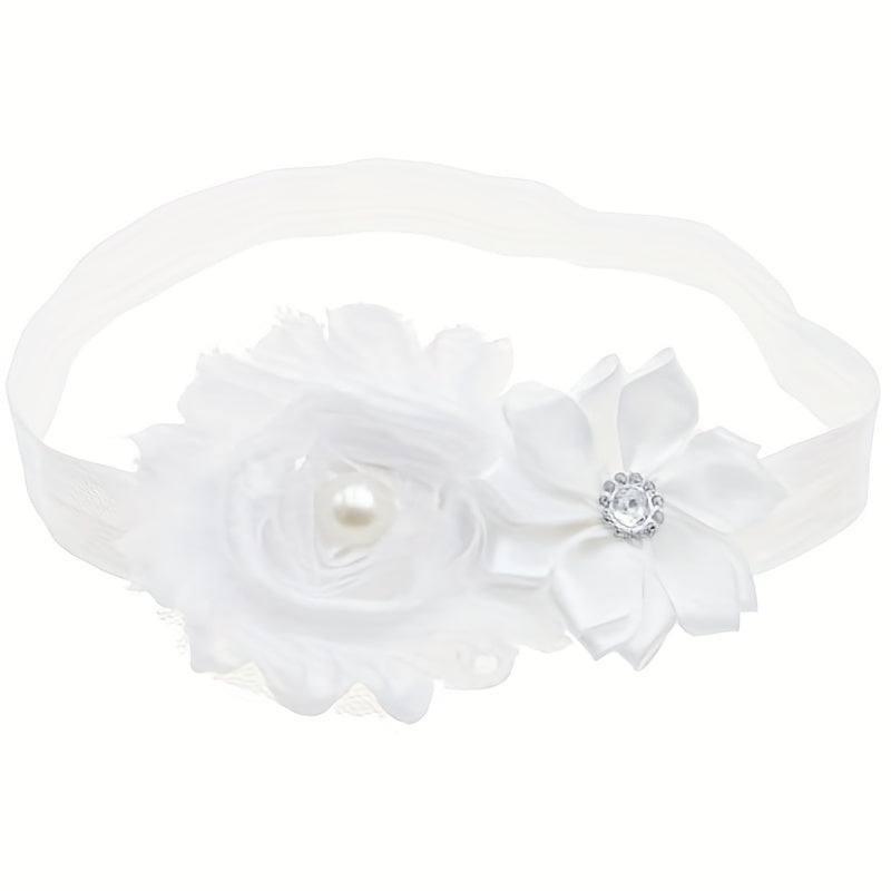 Cute Flower Headbands for Baby Girls Newborns Infants Toddlers
