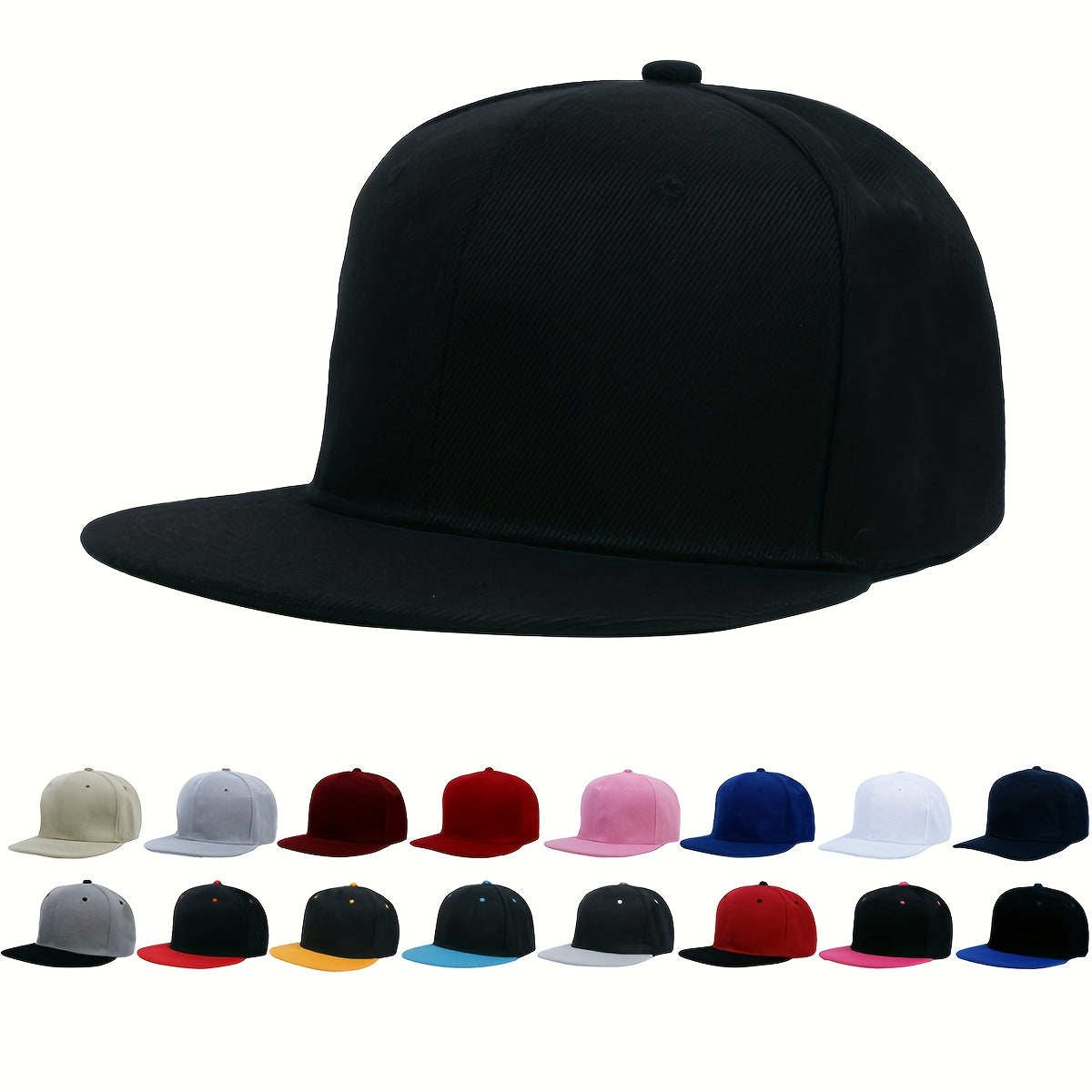 Adjustable Hip Hop Baseball Cap for Men and Women