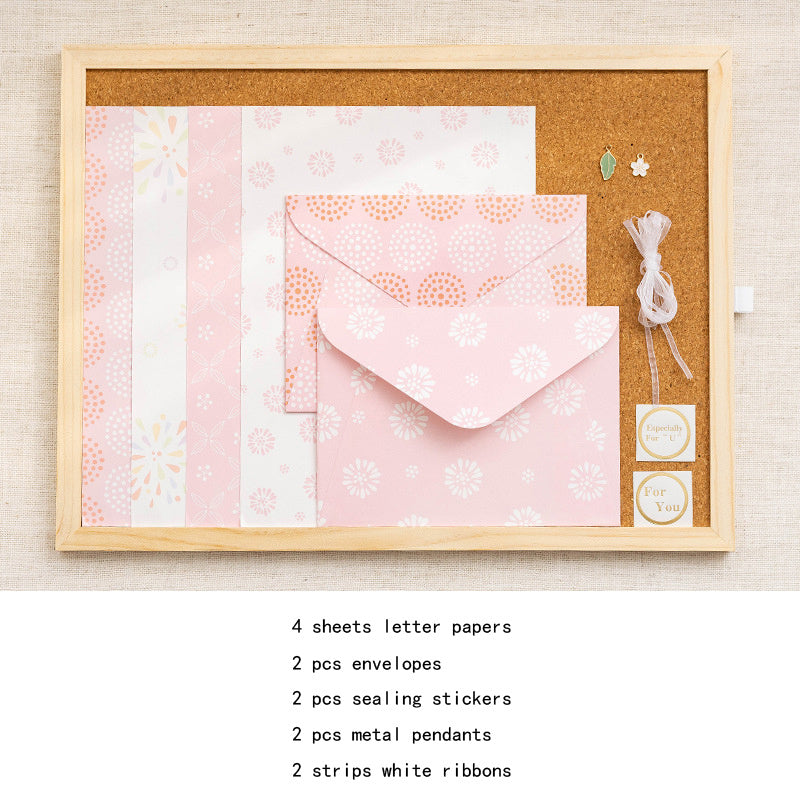 12pcs Letter Papers & Envelopes Set - Ideal for Gifting