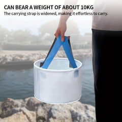 Portable Foldable Bucket Water Storage for Outdoor Camping Picnic Fishing Travel