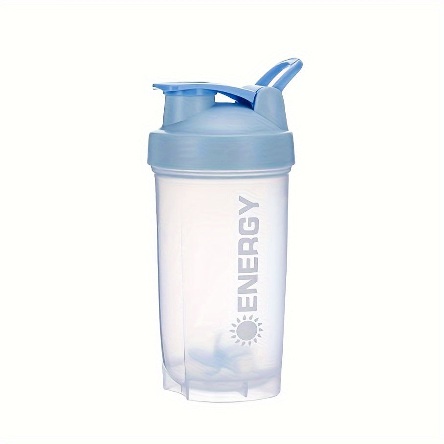 500ml Protein Powder Shaker Bottle with Mixing Ball for Fitness Workout