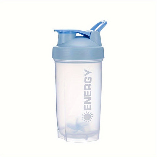 500ml Protein Powder Shaker Bottle with Mixing Ball for Fitness Workout