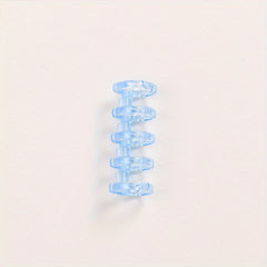 DIY 5 Hole Loose Leaf Buckle Ring Clip Coil Binding Strip Cover