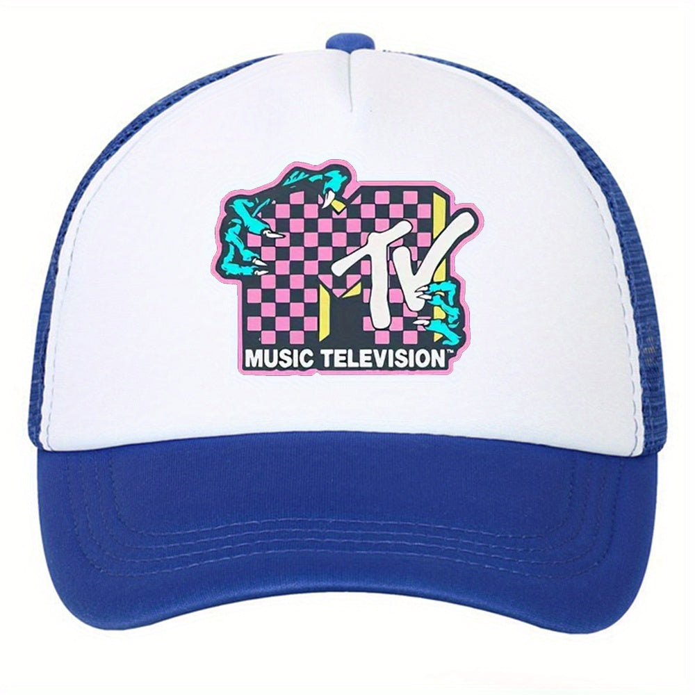 Unisex Cartoon Print Baseball Cap Outdoor Sport Sunshade Adjustable Breathable