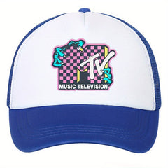 Unisex Cartoon Print Baseball Cap Outdoor Sport Sunshade Adjustable Breathable