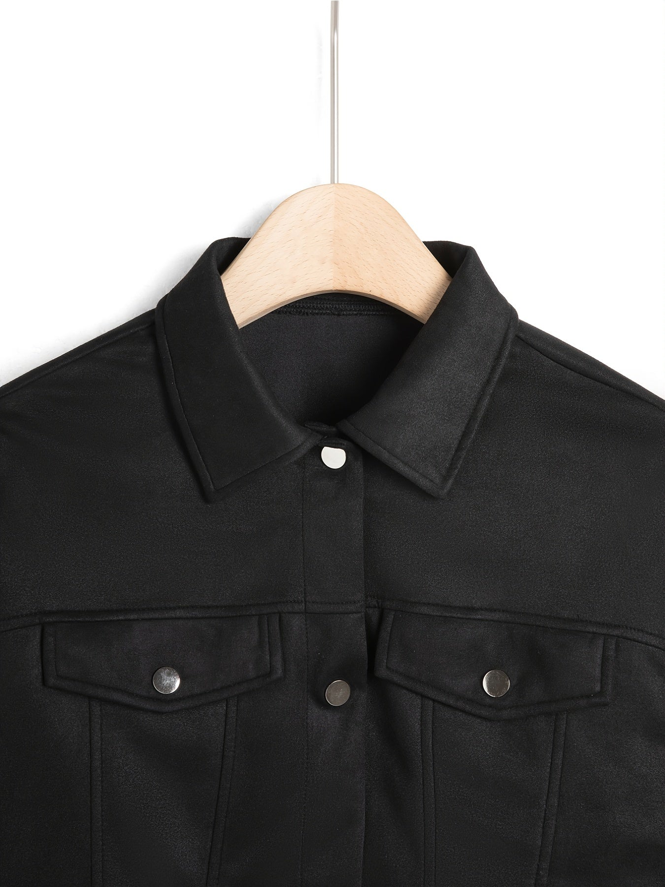 Casual Long Sleeve Button Down Jacket