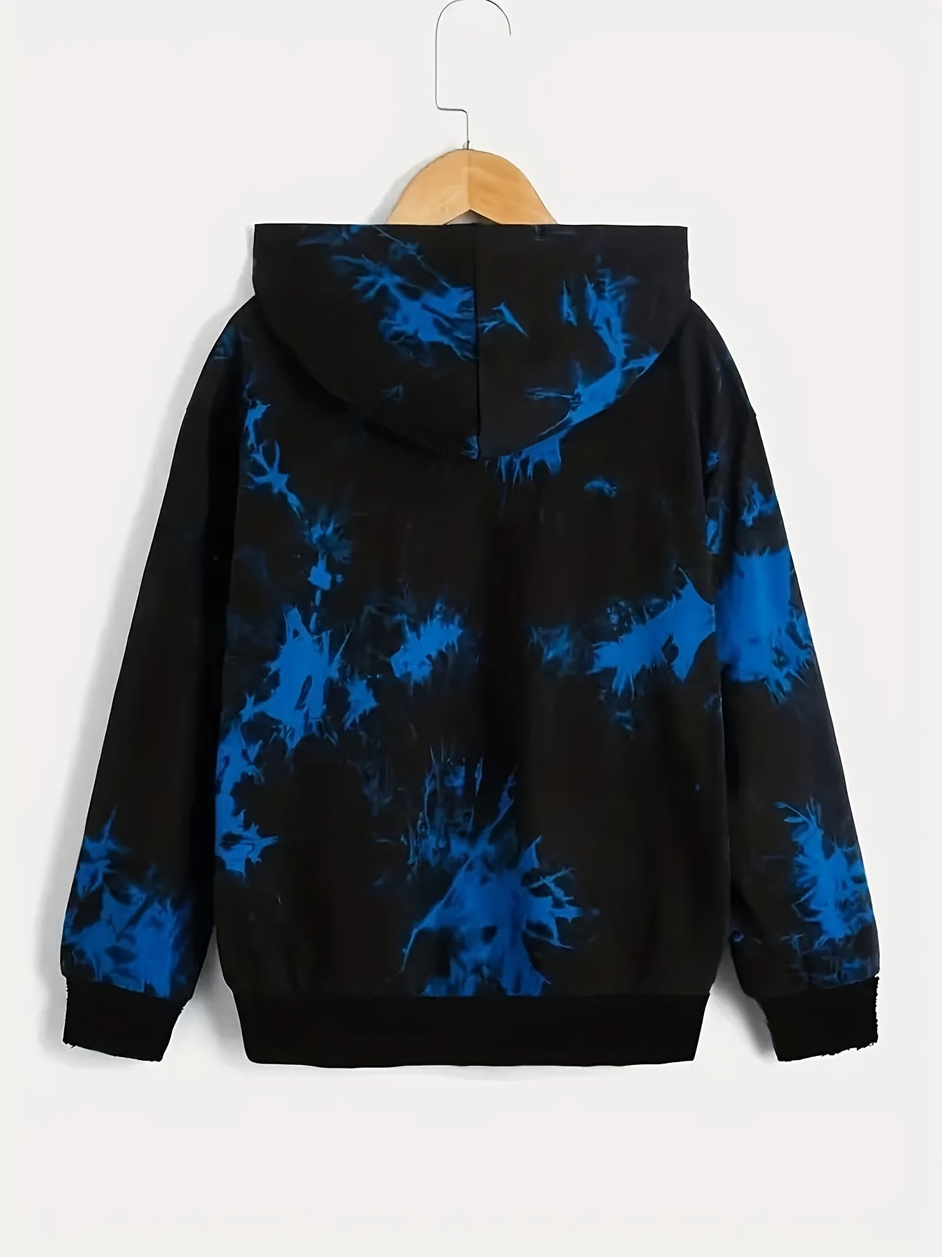 Grimace Print Boys Casual Pullover Hoodie for Spring Fall
