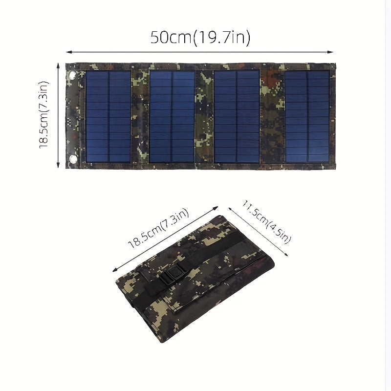 20W Solar Folding Bag Portable Solar Charging Board