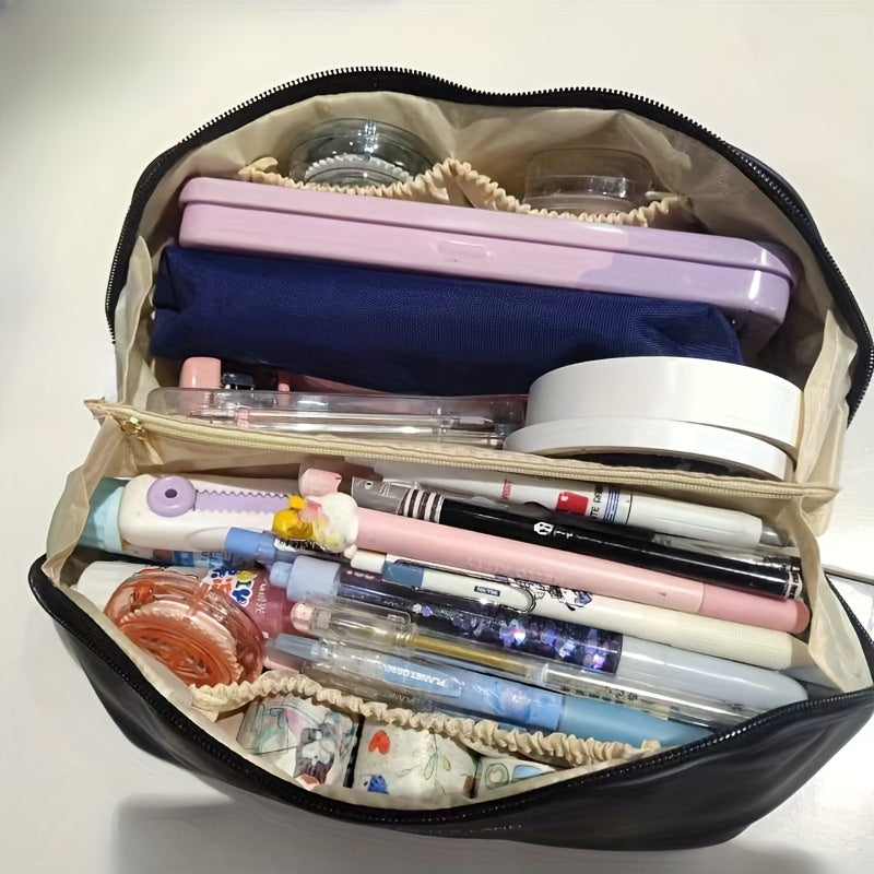 Large Capacity Waterproof School Supplies Storage Bag
